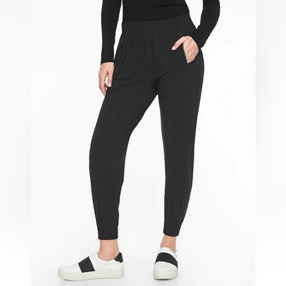 Athleta Cosmic Jogger Stretchy Pant Black Size XS - Picture 1 of 10